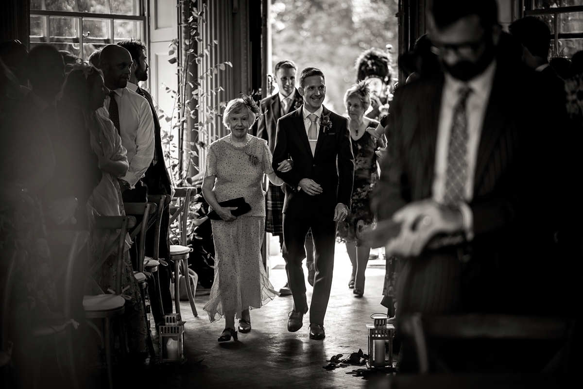 Apres Ski inspired wedding at Hampton Court House 17