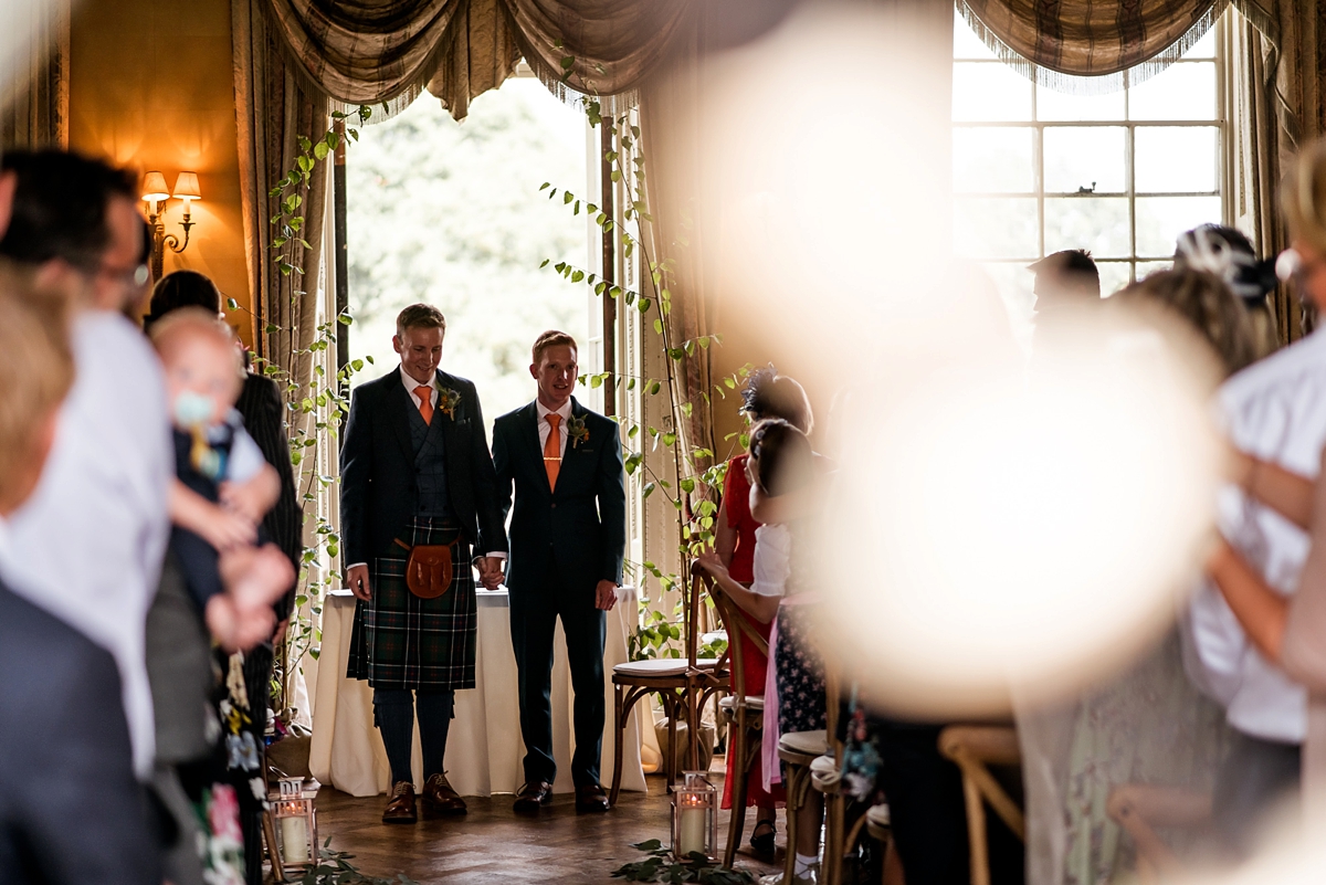 Apres Ski inspired wedding at Hampton Court House 28