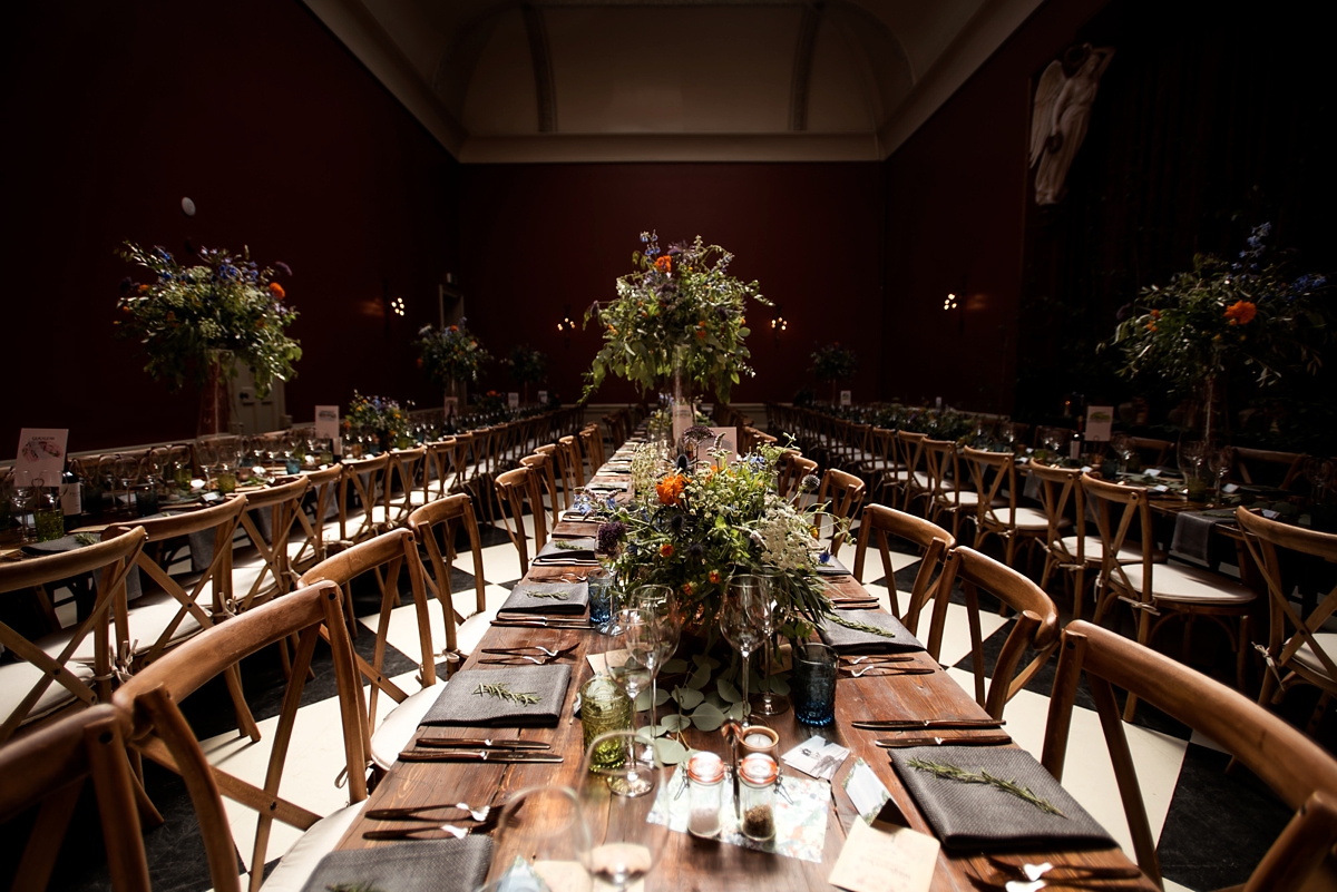 Apres Ski inspired wedding at Hampton Court House 32