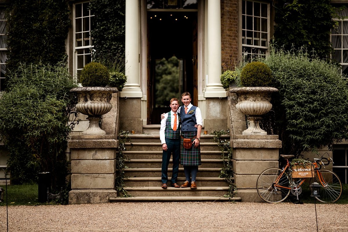 Apres Ski inspired wedding at Hampton Court House 38