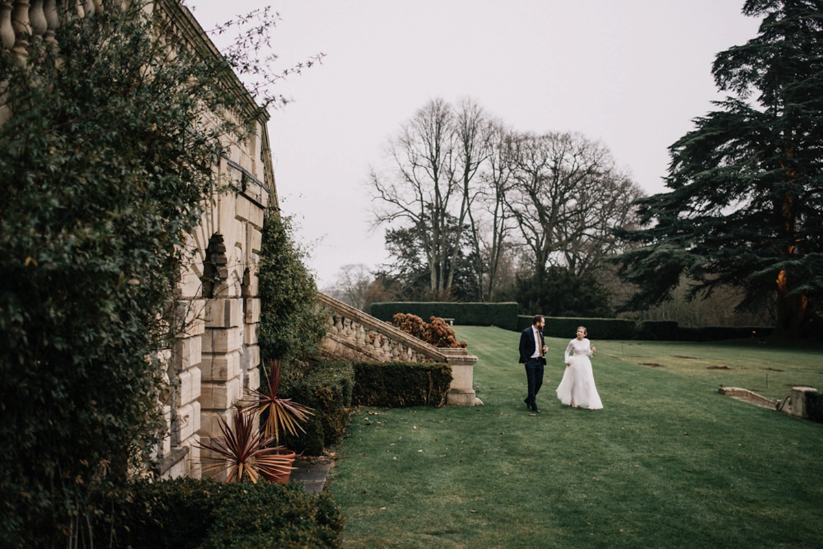 Art Deco inspired sustainable ethical wedding knitted silk wedding dress 51