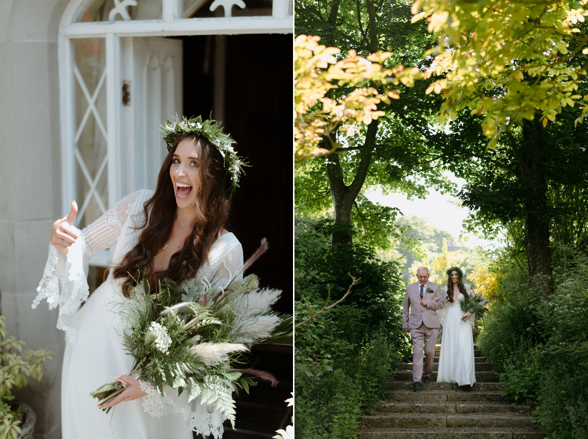 Claire Pettibone romantic family focused vegan wedding in Northern Ireland 16