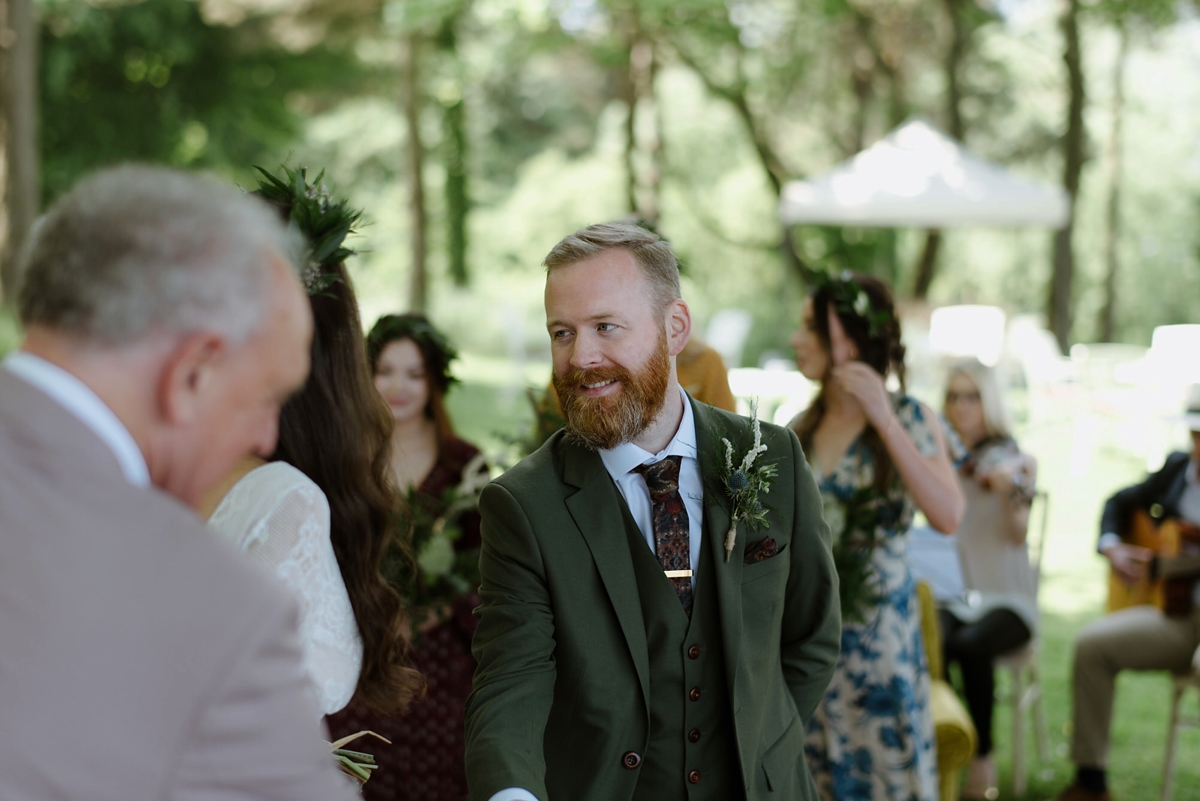 Claire Pettibone romantic family focused vegan wedding in Northern Ireland 18