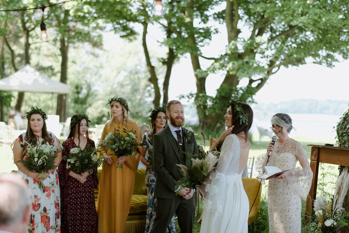 Claire Pettibone romantic family focused vegan wedding in Northern Ireland 19