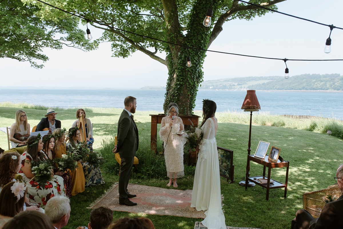 Claire Pettibone romantic family focused vegan wedding in Northern Ireland 22