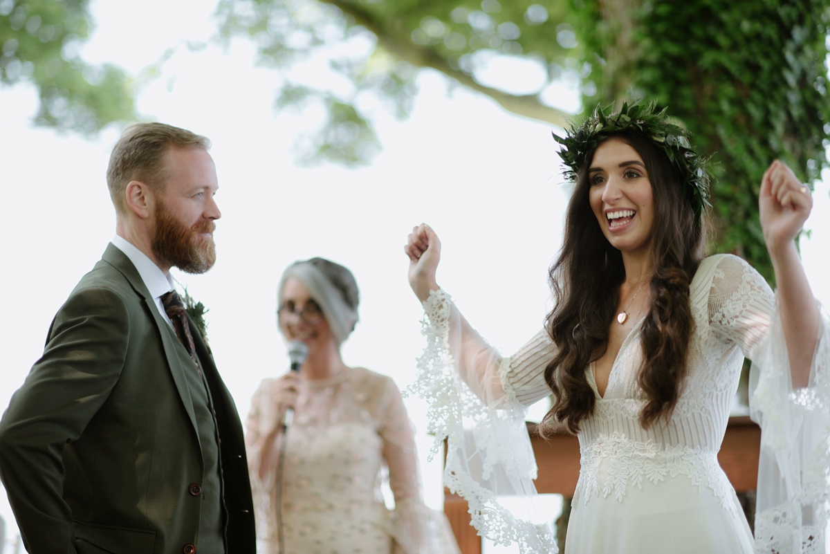 Claire Pettibone romantic family focused vegan wedding in Northern Ireland 25