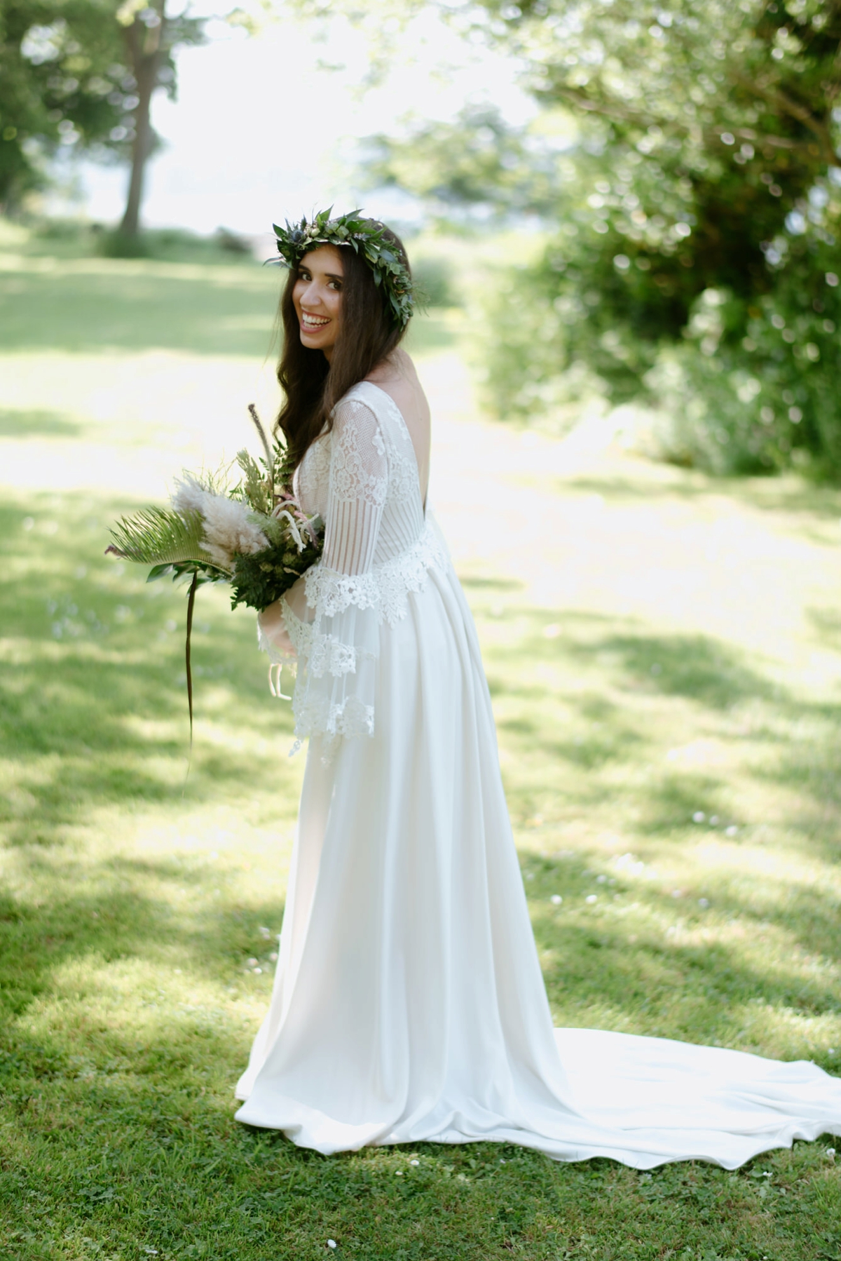 Claire Pettibone romantic family focused vegan wedding in Northern Ireland 32