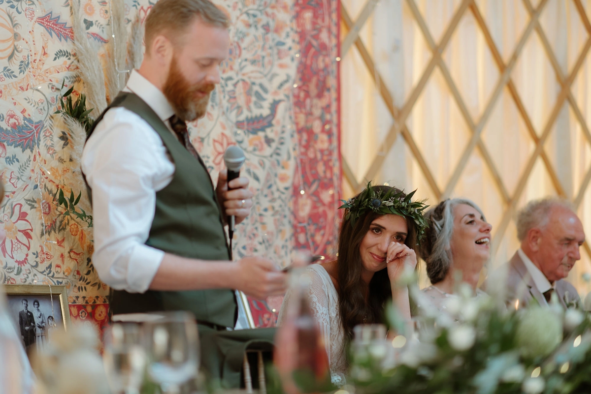 Claire Pettibone romantic family focused vegan wedding in Northern Ireland 40