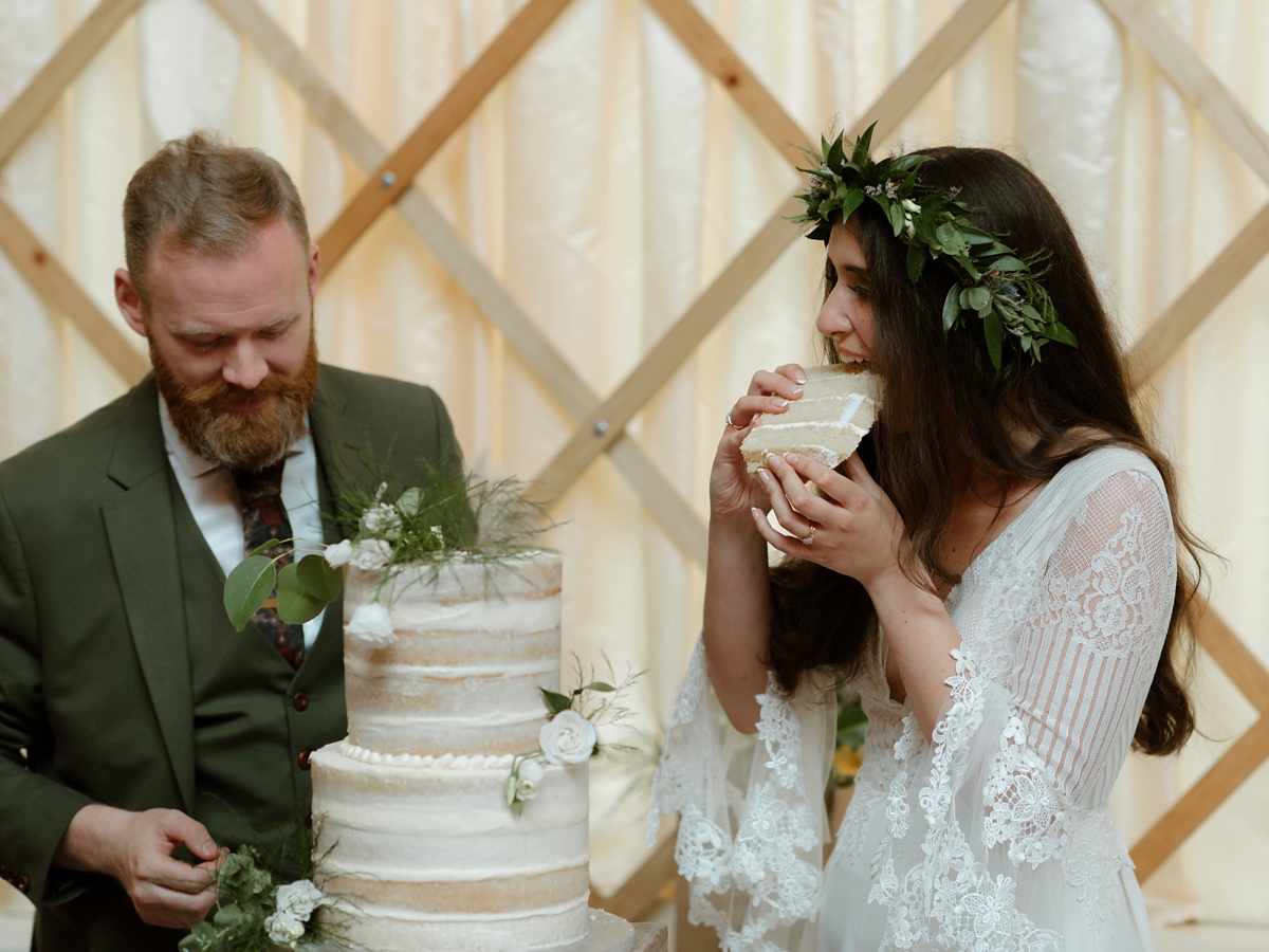 Claire Pettibone romantic family focused vegan wedding in Northern Ireland 48