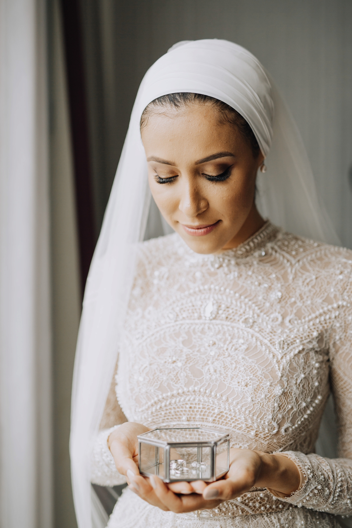 Ersa Atelier dress hijab urban fairytale London wedding 33