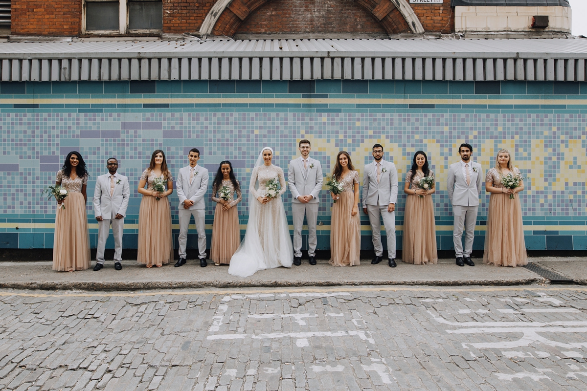 Ersa Atelier dress hijab urban fairytale London wedding 76