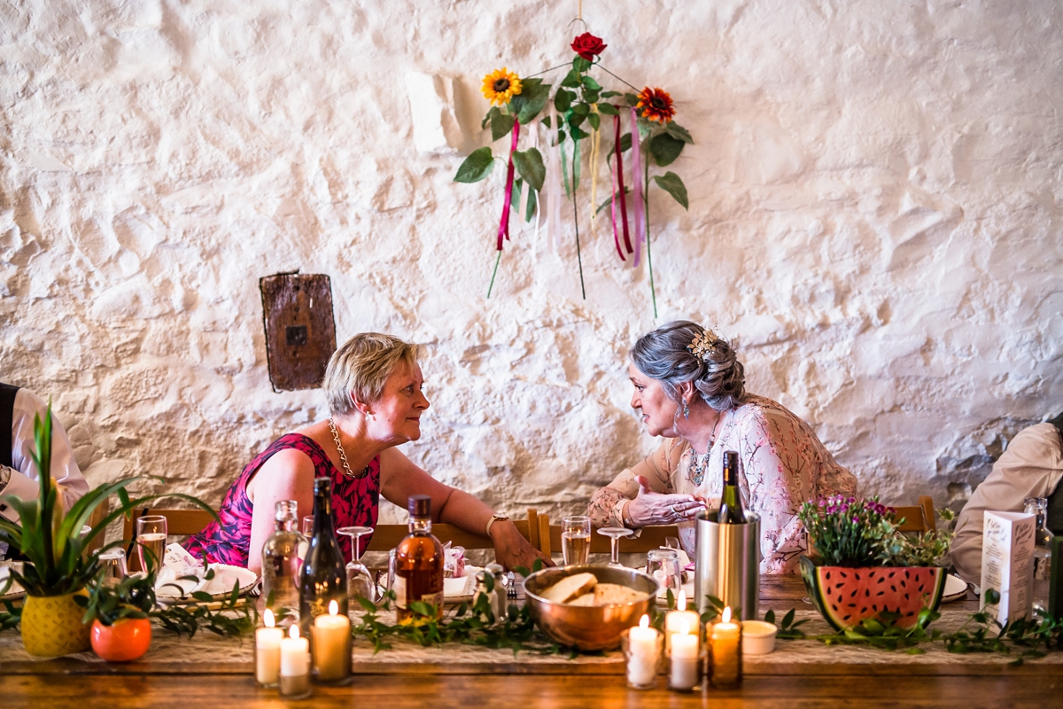 Floral Temperley gown for a colourful outdoor Scottish wedding 34