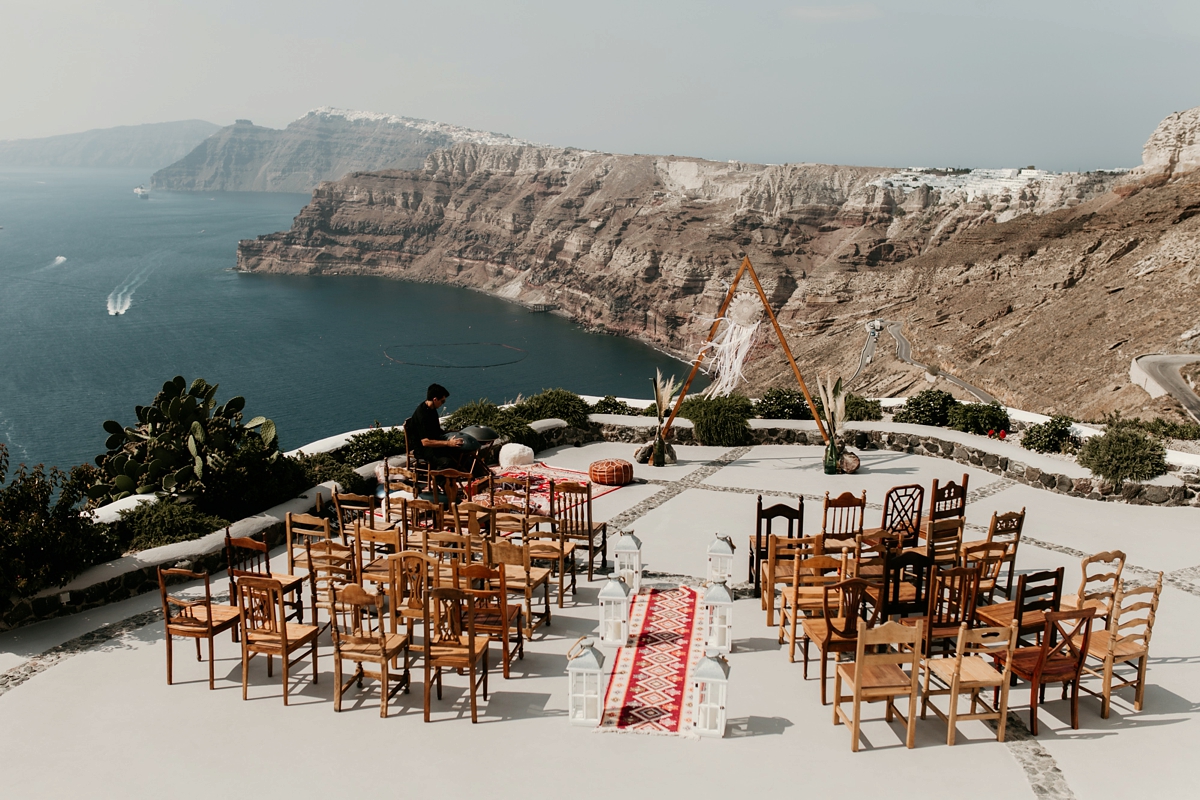 Greek Islands wedding Grace Loves Lace dress 14