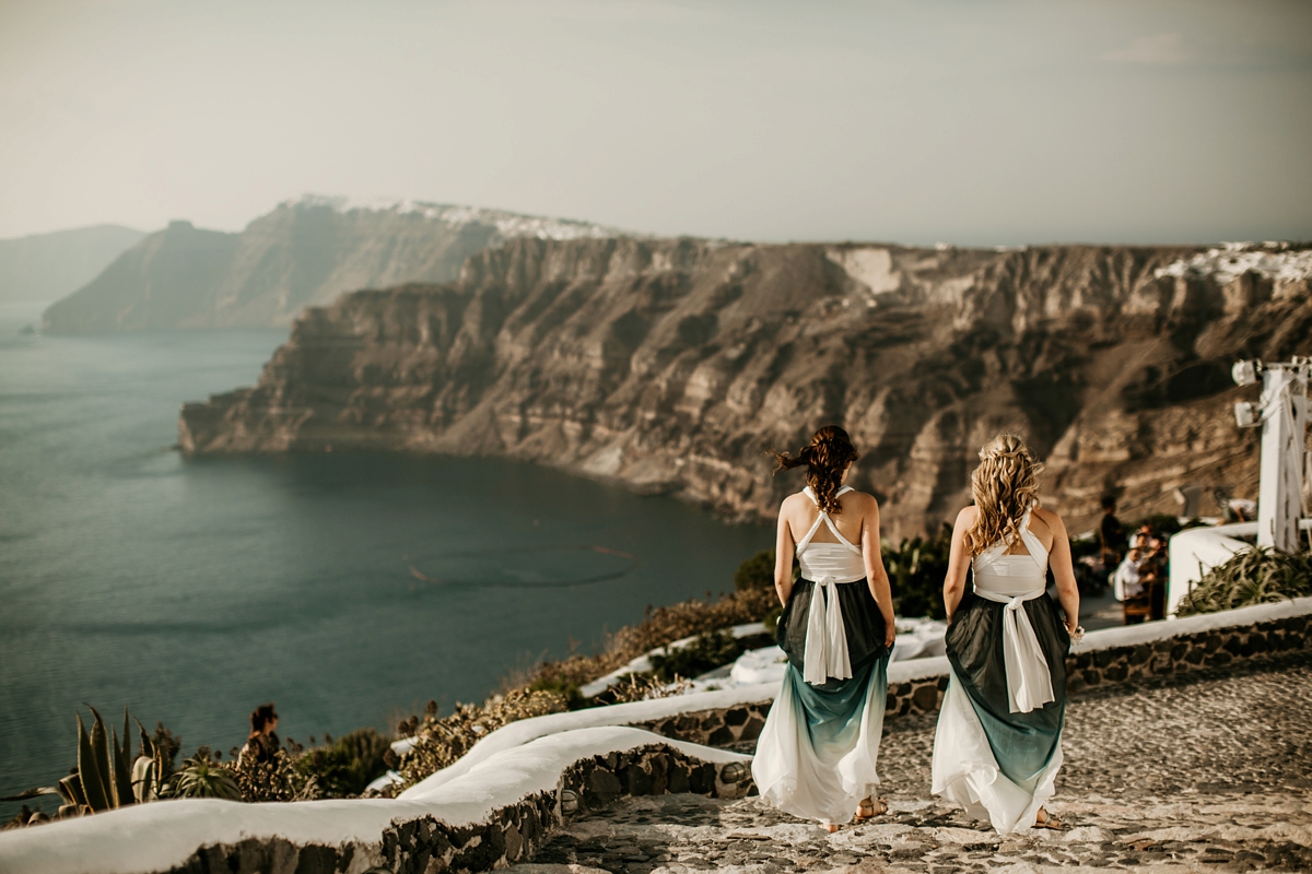 Greek Islands wedding Grace Loves Lace dress 23