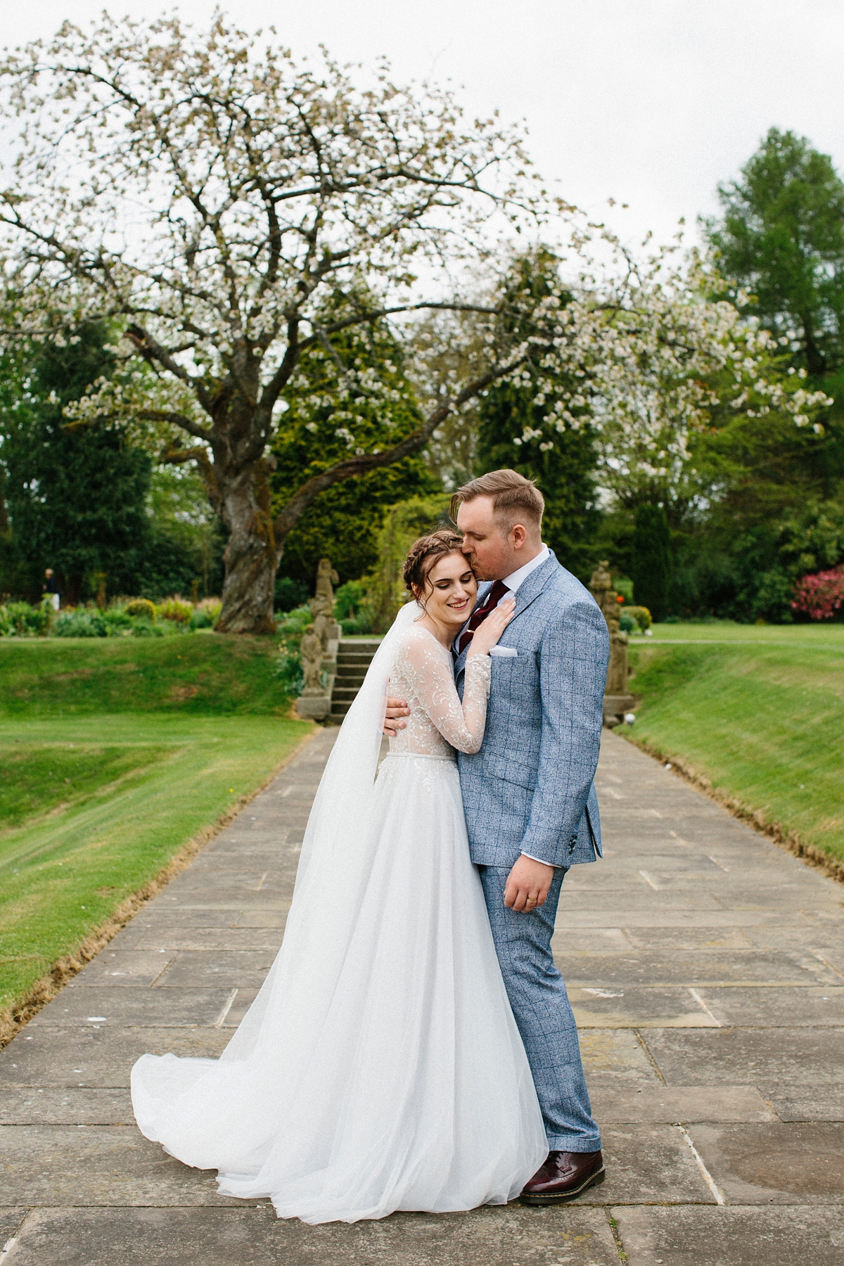 Lartington Hall Wedding Emma Beaumont dress 33