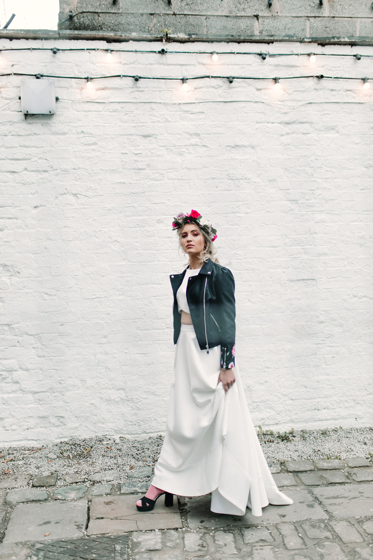 Modern cool pink bridal inspiration 100