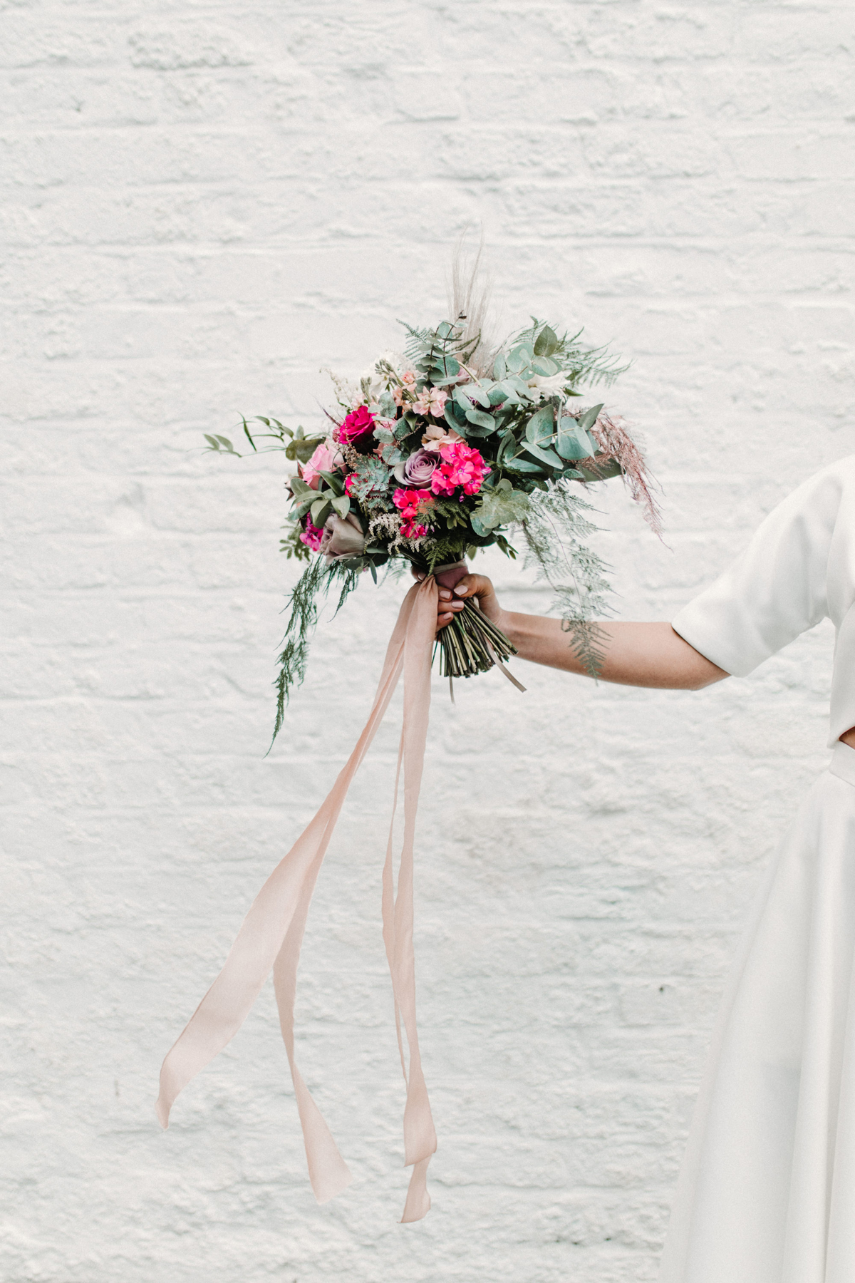 Modern cool pink bridal inspiration 101