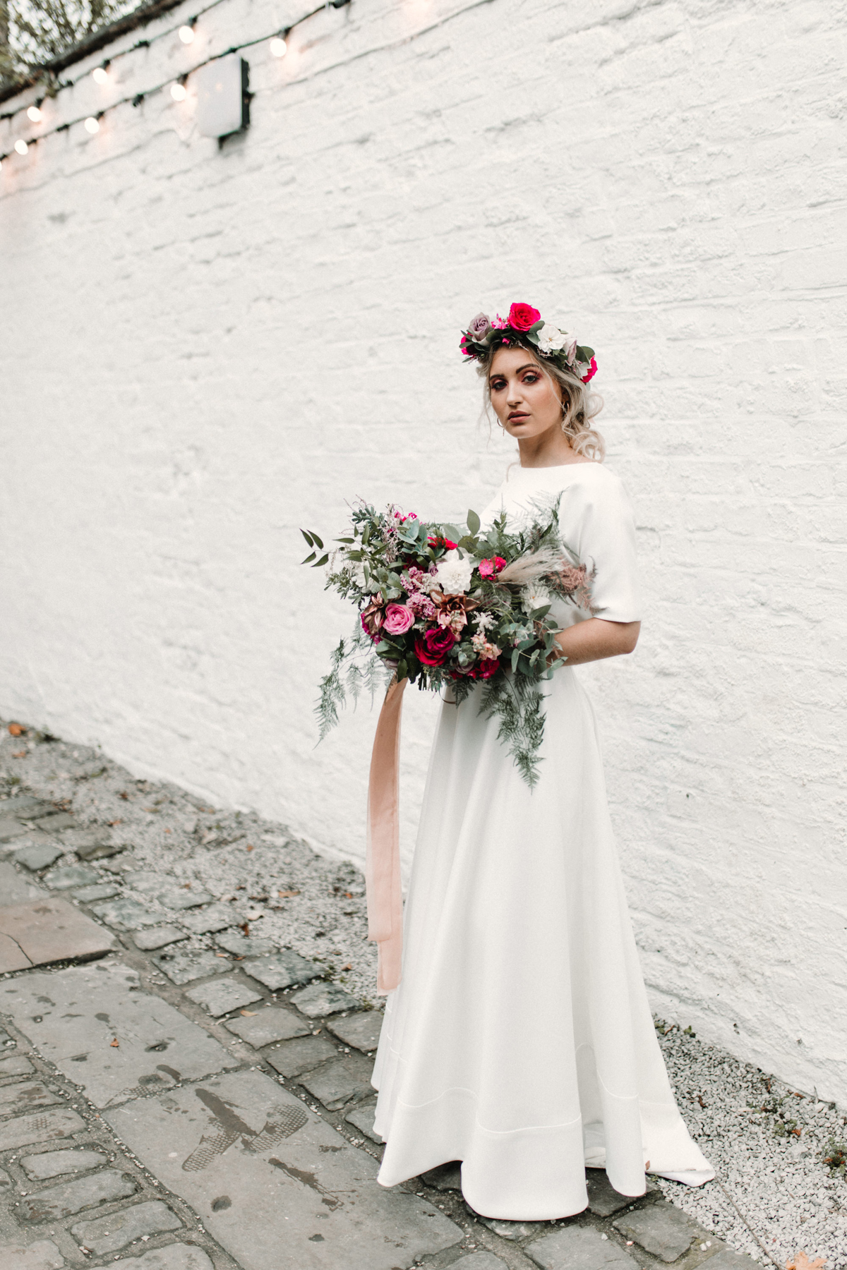 Modern cool pink bridal inspiration 102
