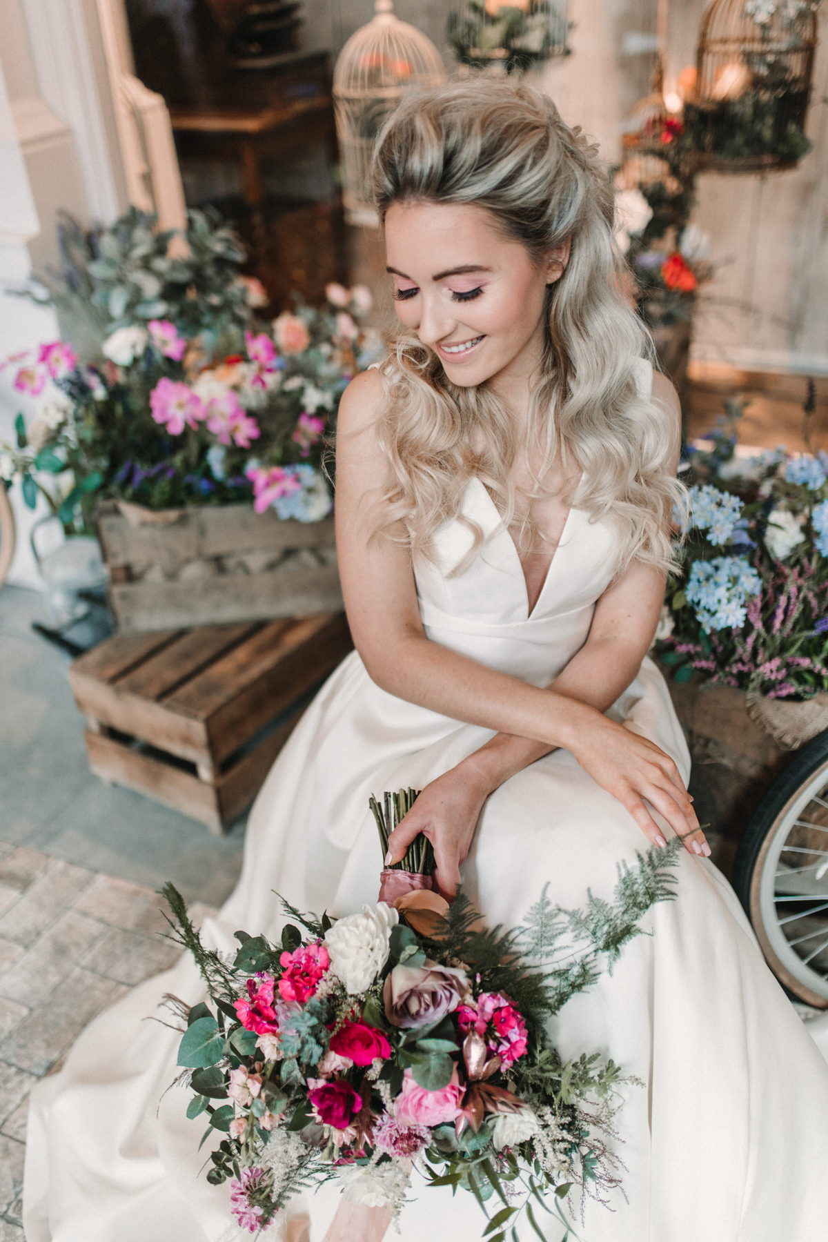 Modern cool pink bridal inspiration 21