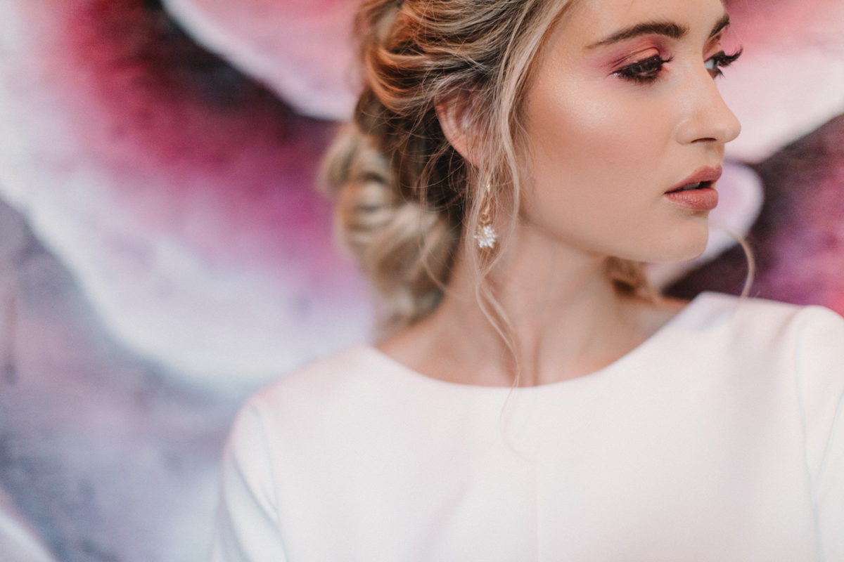 Modern cool pink bridal inspiration 68
