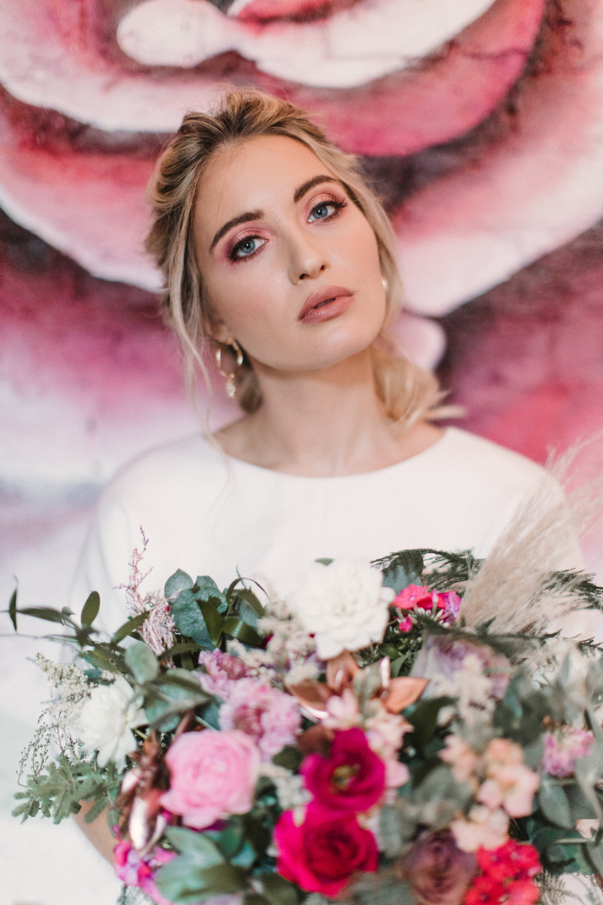 Modern cool pink bridal inspiration 69