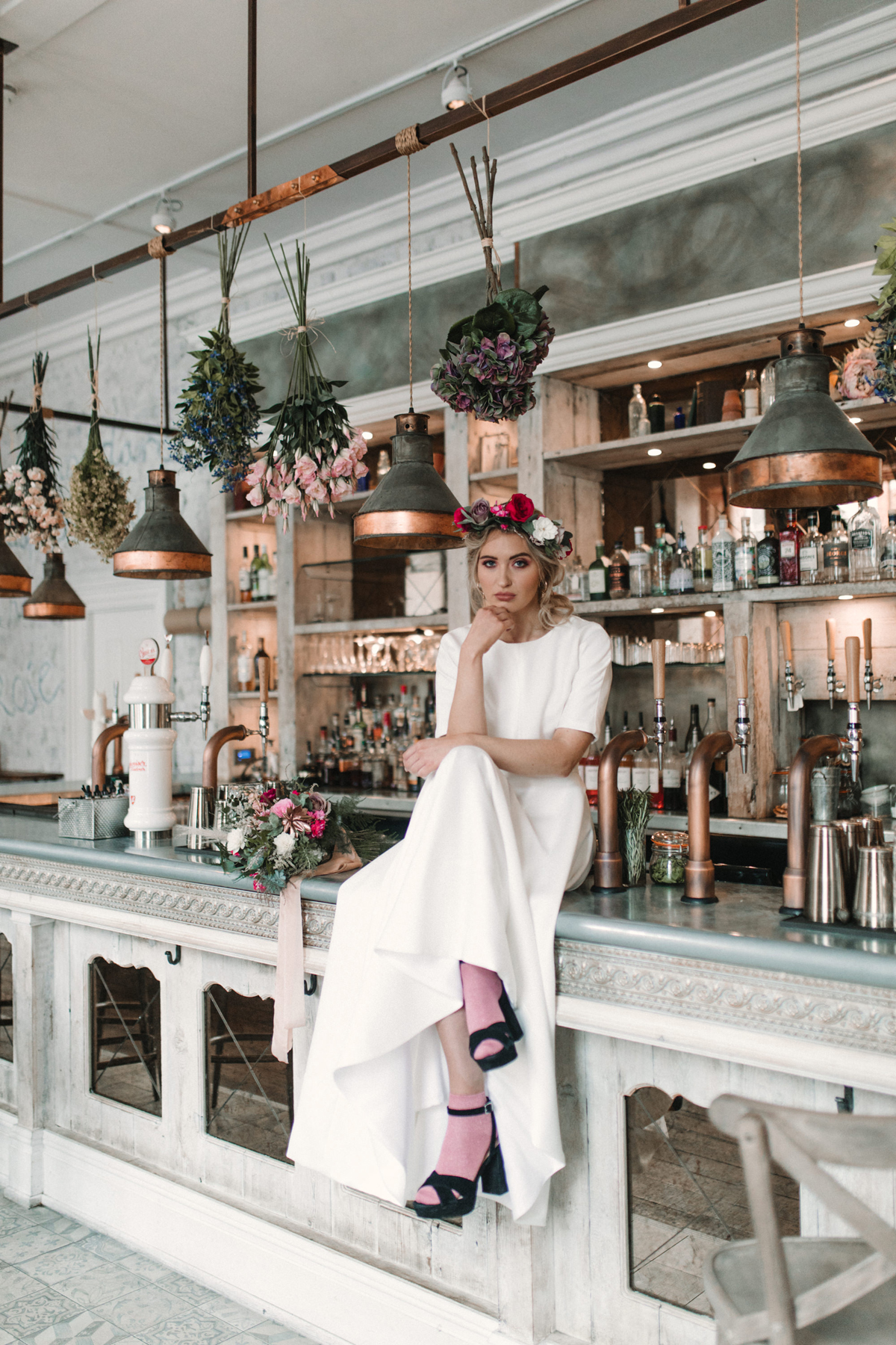 Modern cool pink bridal inspiration 74