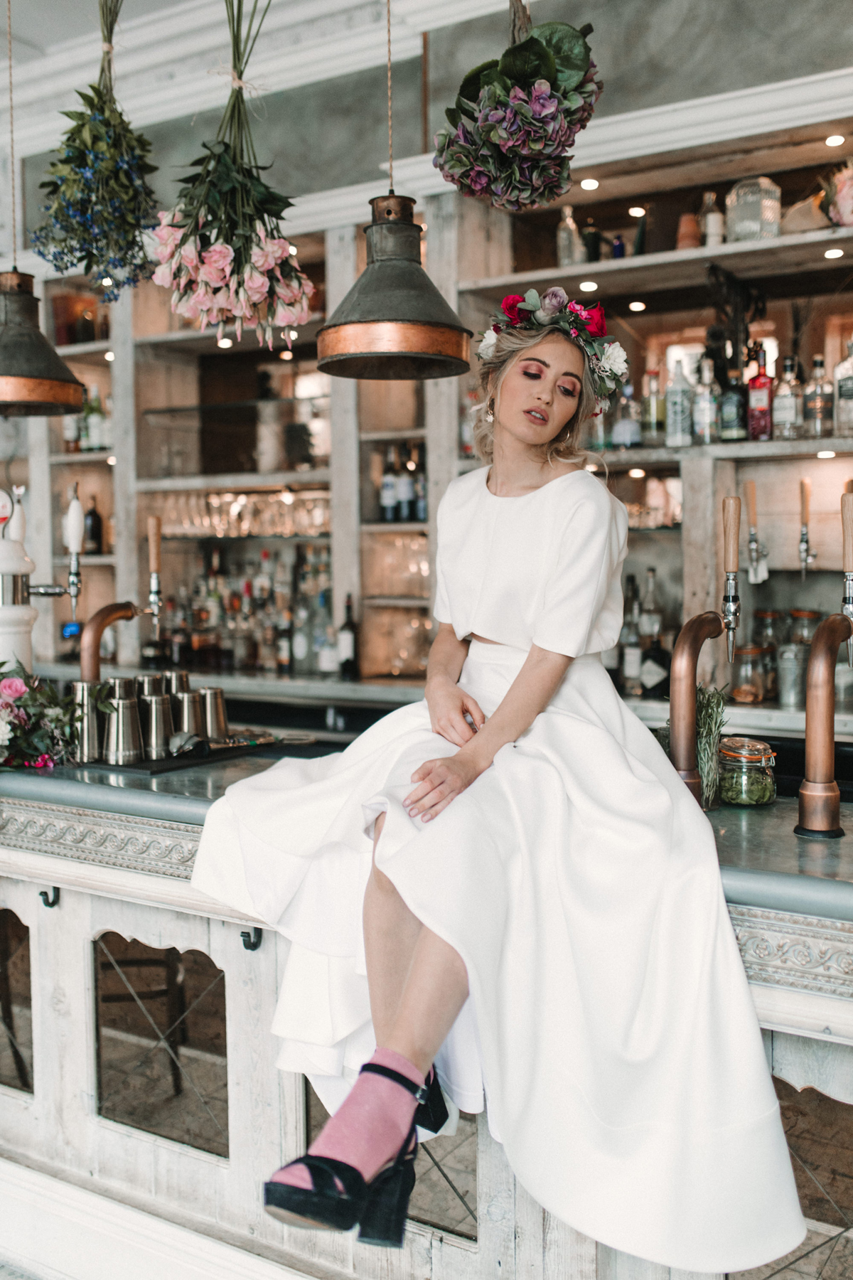 Modern cool pink bridal inspiration 76