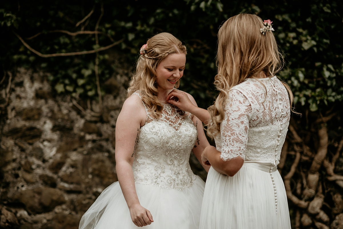 Romantic Lesbian wedding in Scotland 22 1