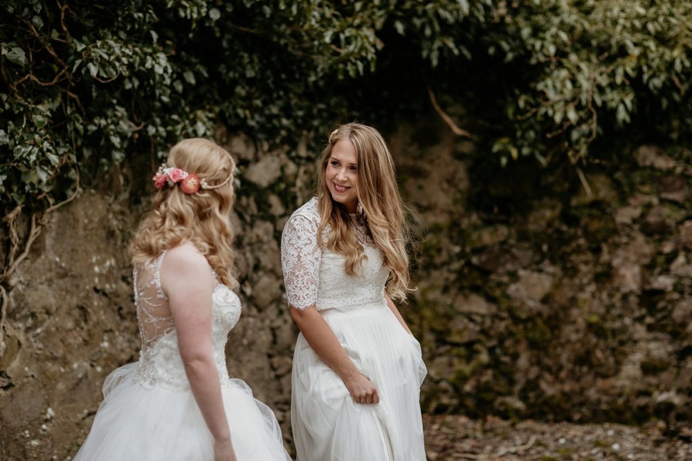 A Beautiful Romantic Lesbian Wedding In Scotland Love My Dress® Uk Wedding Blog And Wedding