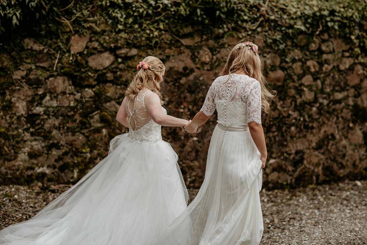 Romantic Lesbian wedding in Scotland 26 1