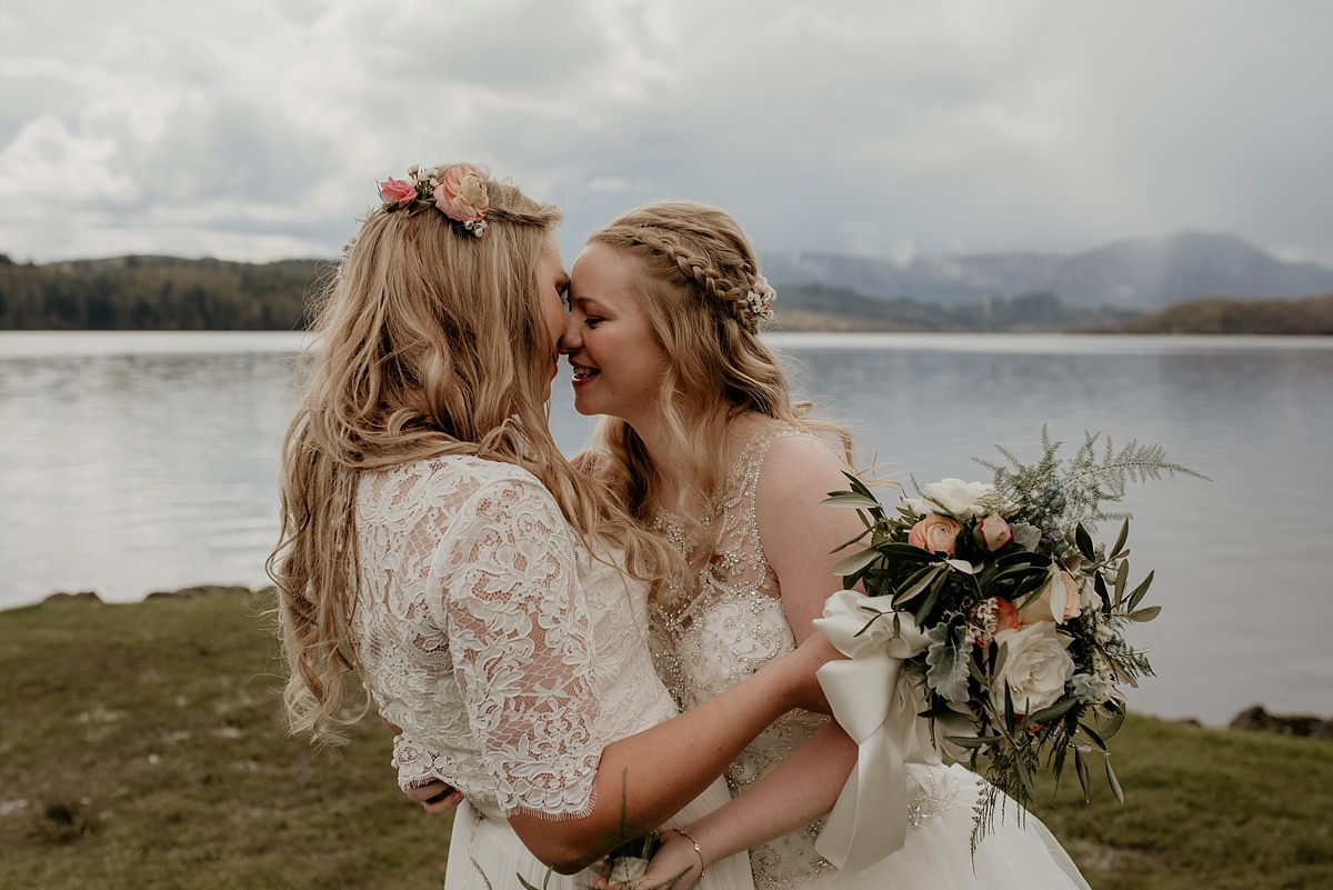 Romantic Lesbian wedding in Scotland 48 1