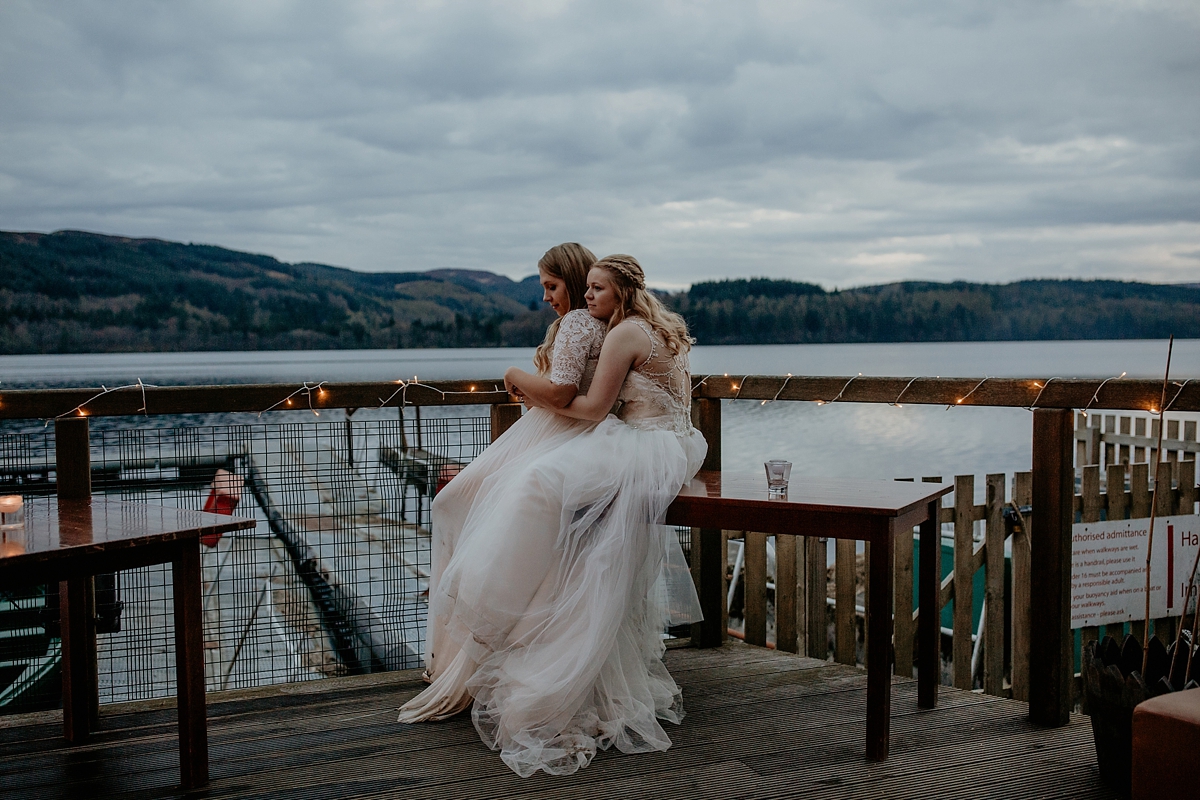 Romantic Lesbian wedding in Scotland 71