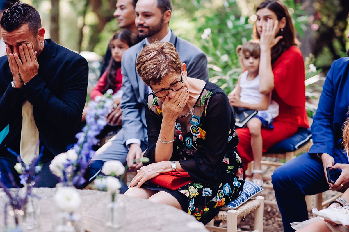 Rosa Clara dress elegant fairylights wedding Mallorca 24