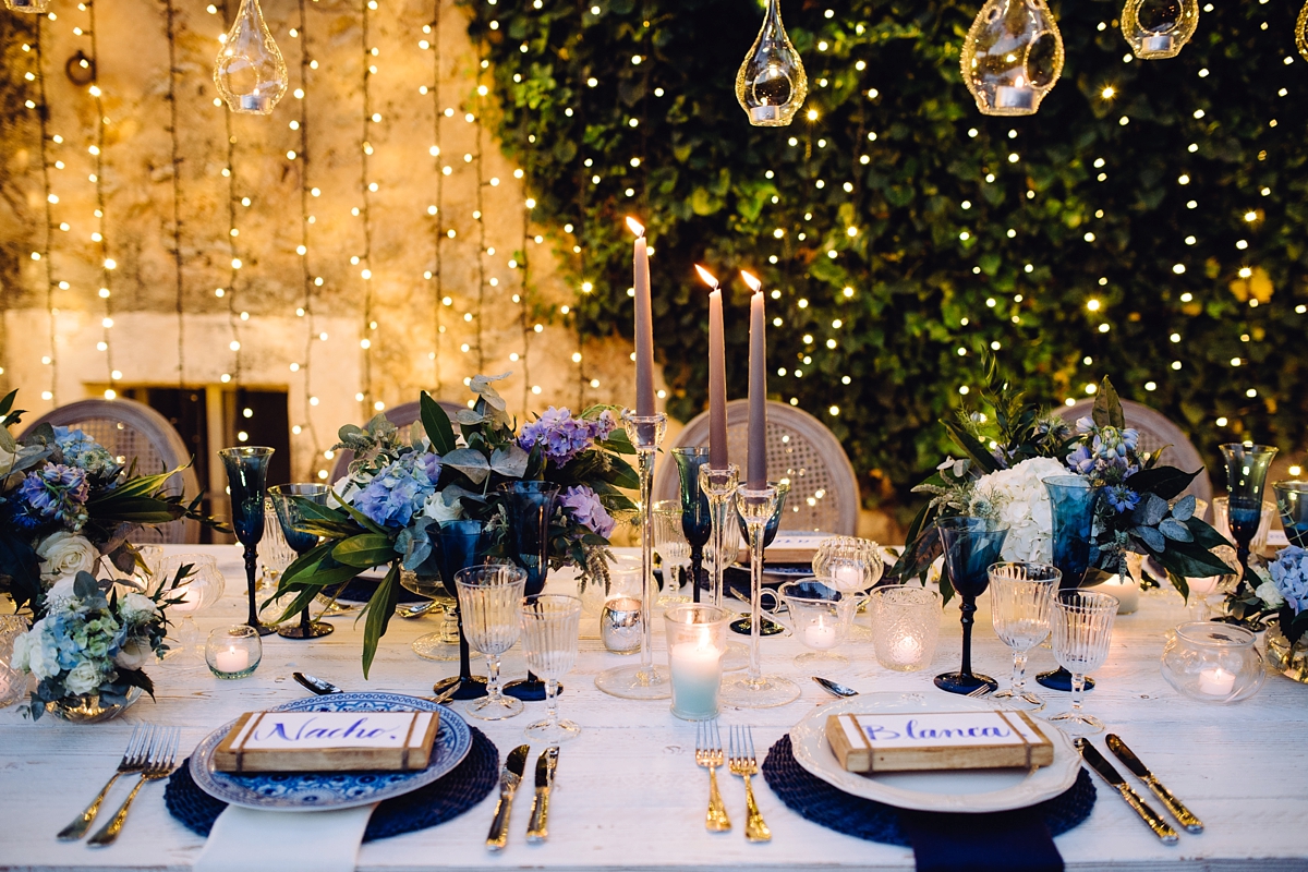 Rosa Clara dress elegant fairylights wedding Mallorca 43 1