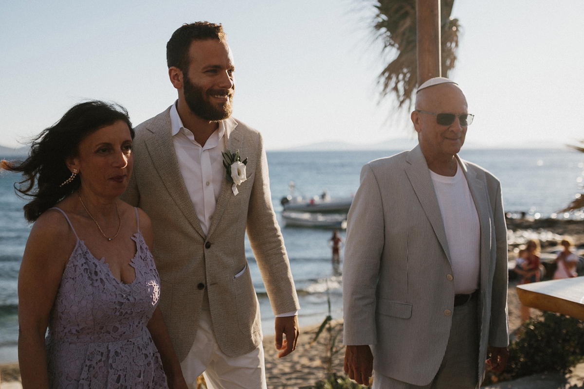 Rue de Seine boho Jewish wedding Mykonos 8