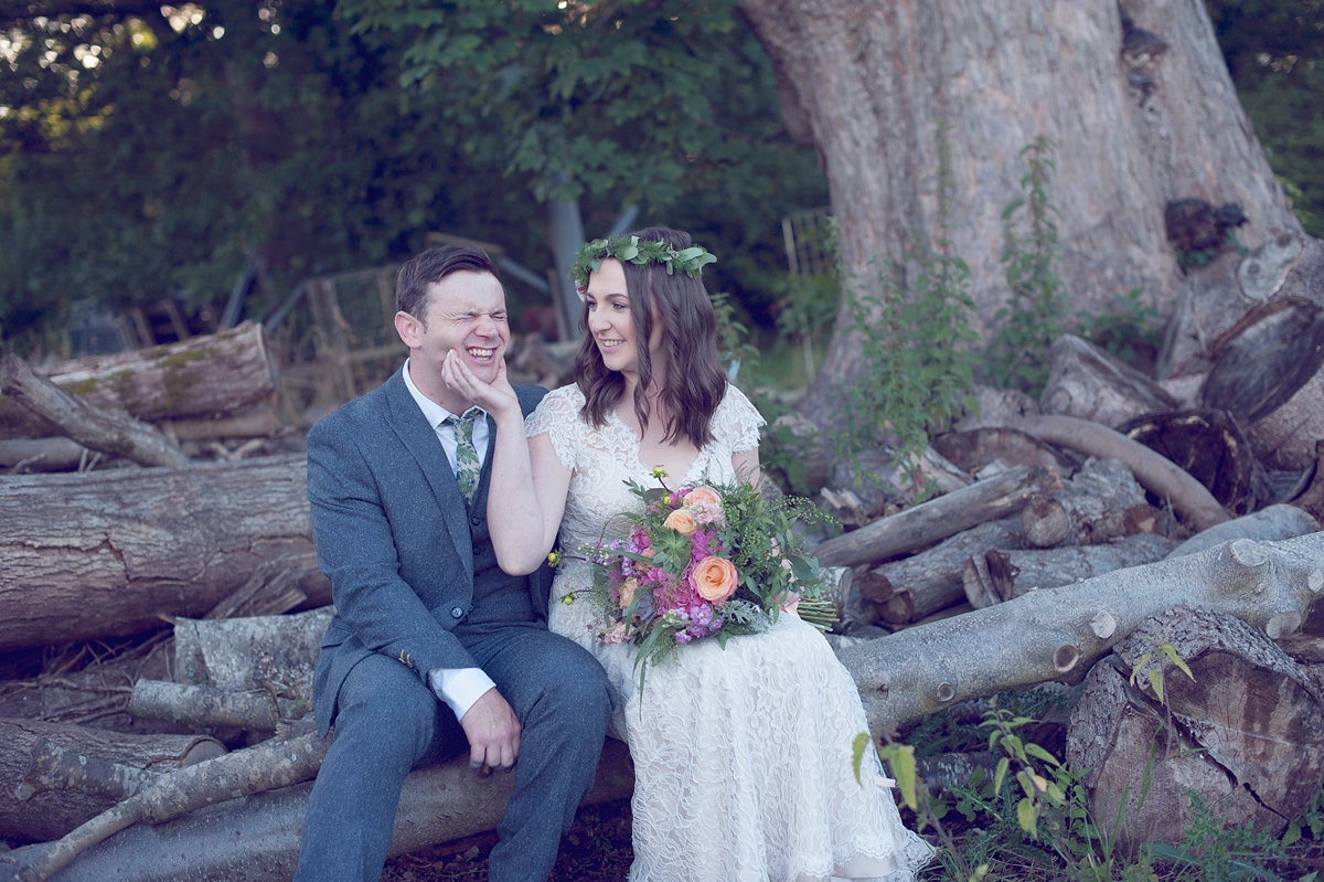 Suzanne Neville bride barn wedding 37