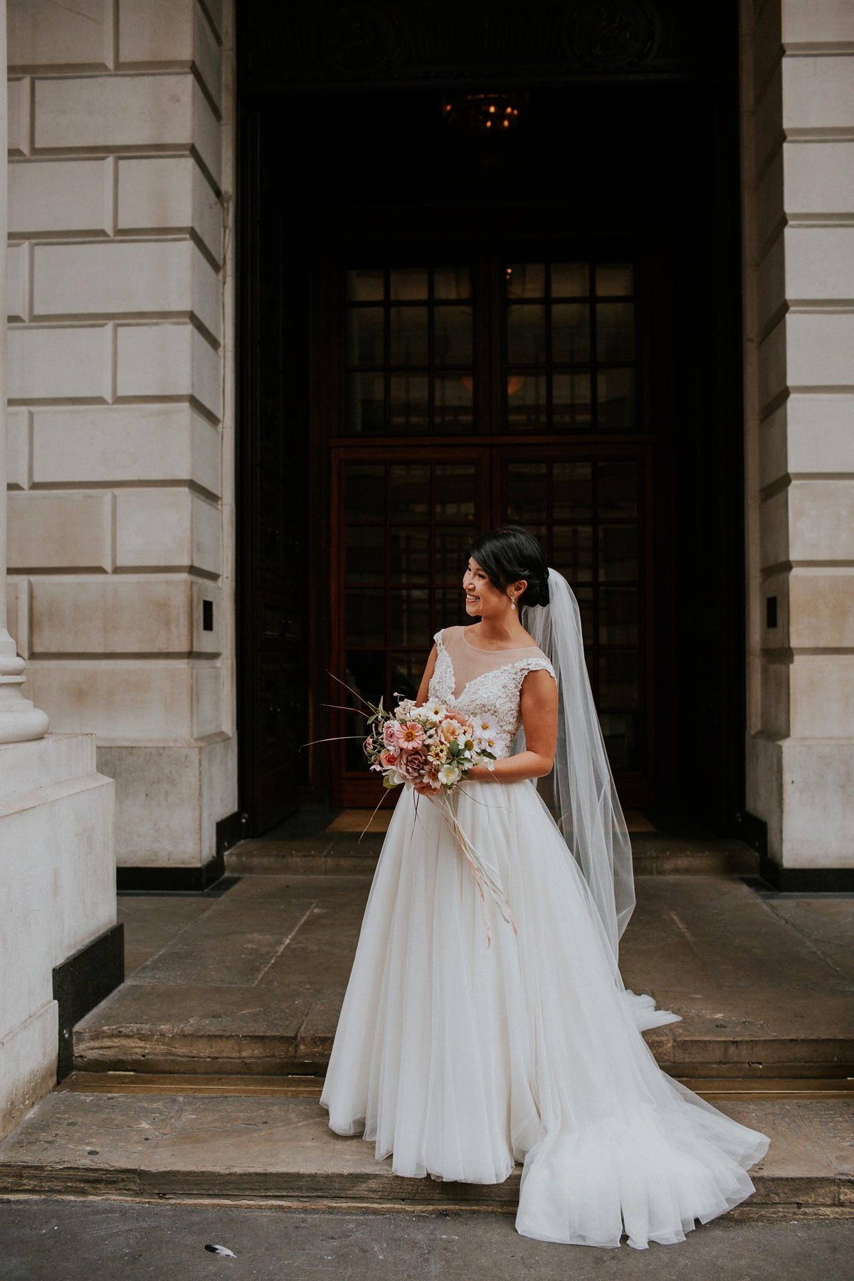 Watters dress traditional Chinese tea ceremony modern London wedding 16