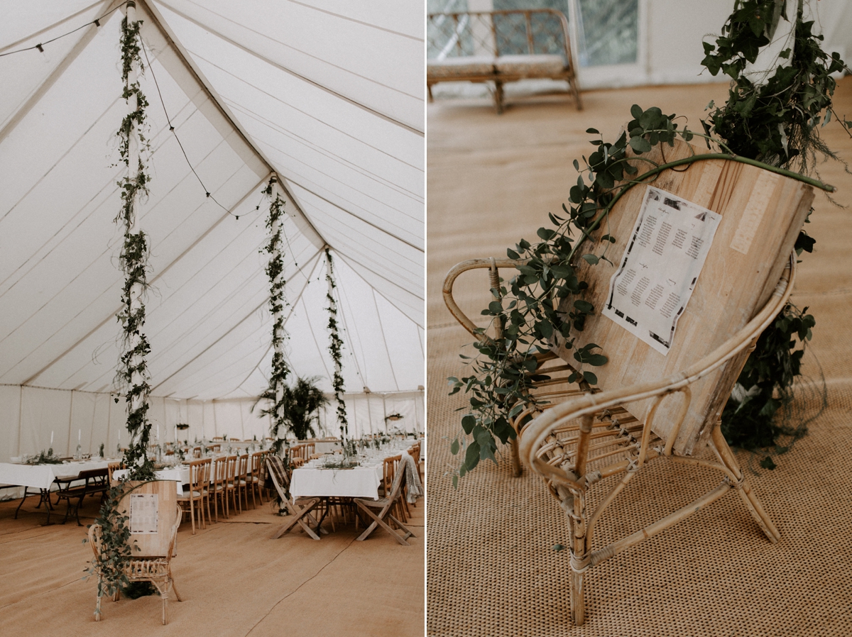 Willowby by Watters botanical Christian wedding Isle of Wight 9