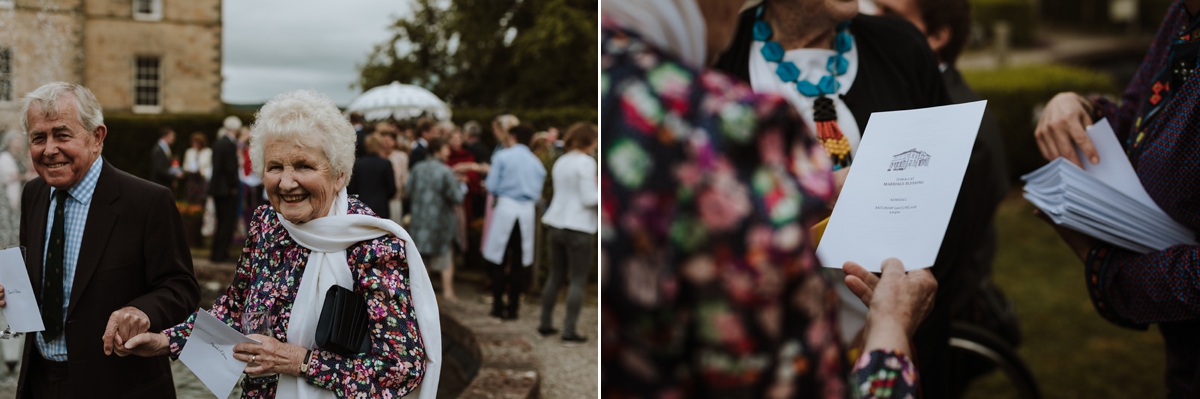 Yellow floral embroidered dress Scottish wedding Caro Weiss Photography 47