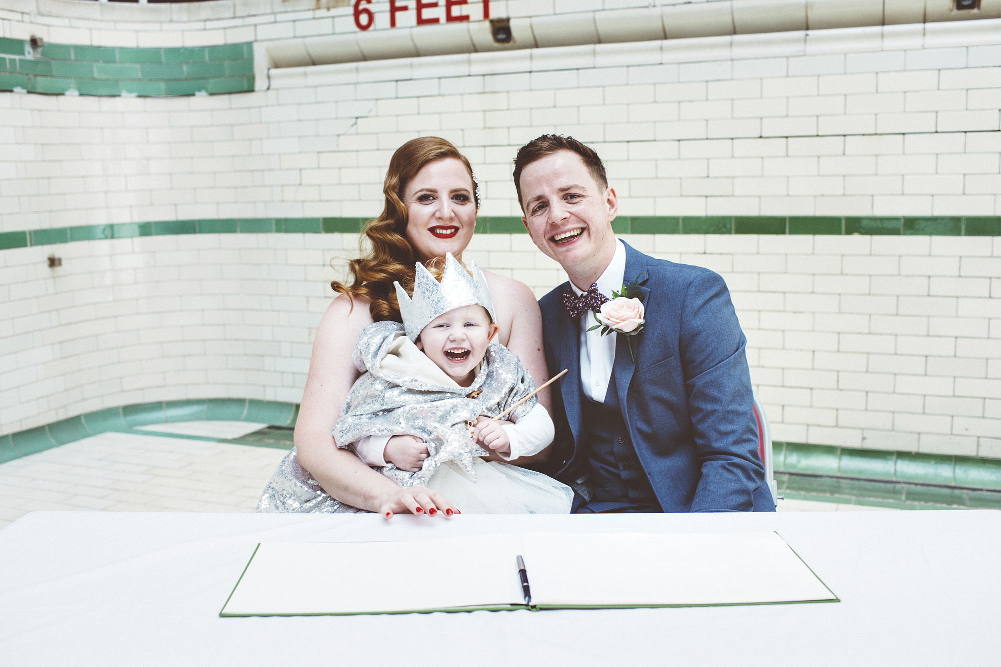 Marcel Waves and Halfpenny London Glamour for an Afternoon Tea Wedding at Victoria Baths Manchester 14 03 Victoria Baths Manchester wedding