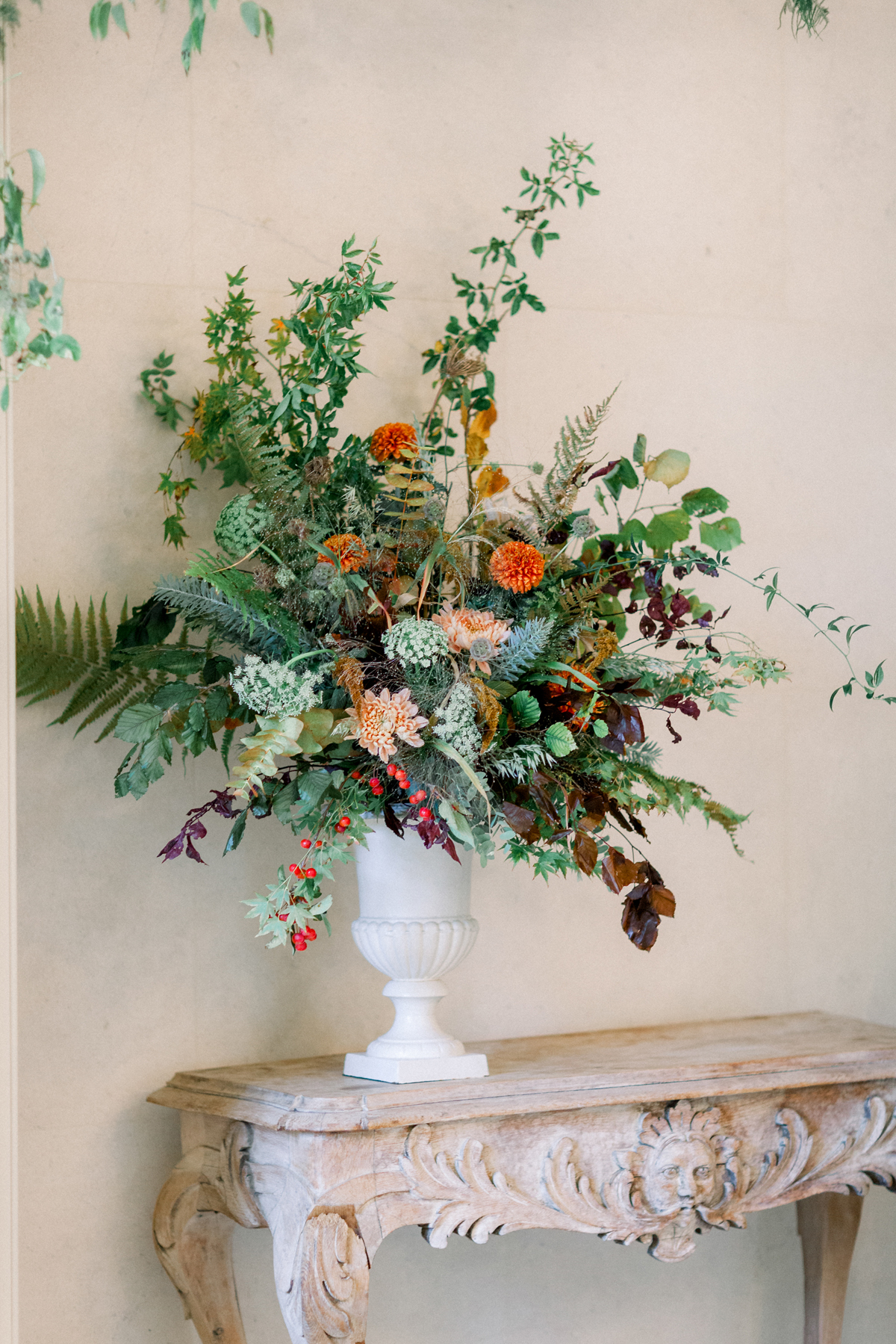 149 Unique Home Stays The Lost Orangery Wedding Venue - The Lost Orangery, via Unique Home Stays: Elegant Autumn Garden Wedding Inspiration 149 Unique Home Stays The Lost Orangery Wedding Venue