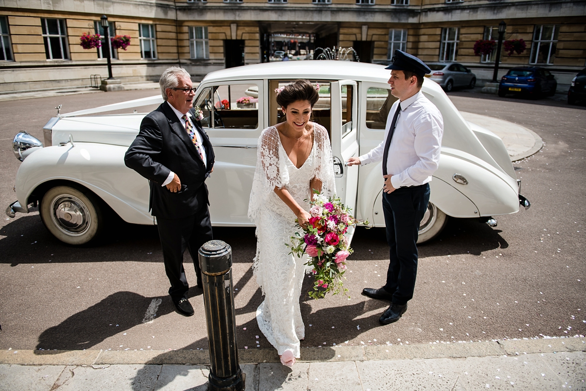 15 Grace Loves Lace bohemian intimate modern London wedding