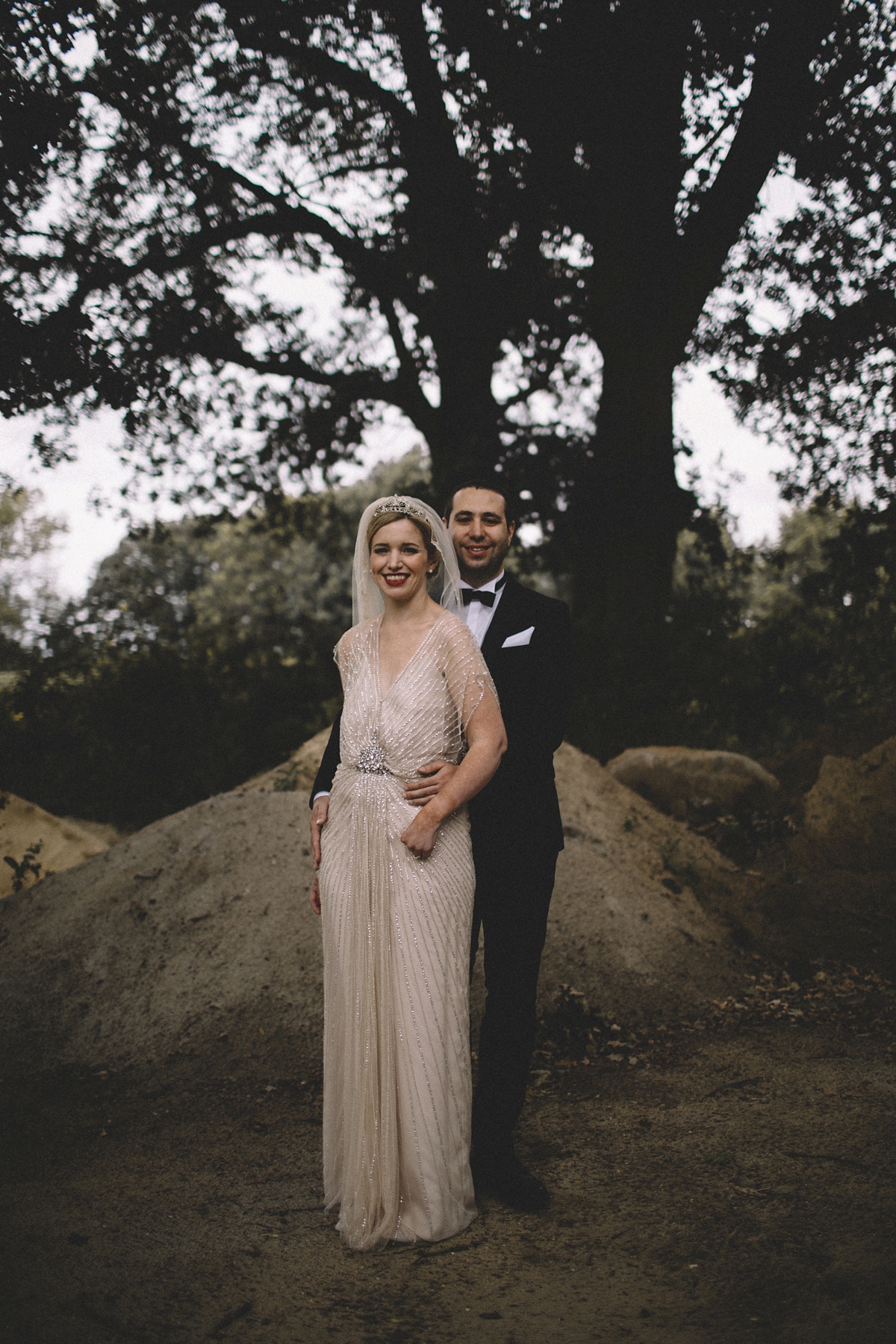 22 Jenny Packham dress 1930s house party wedding 1