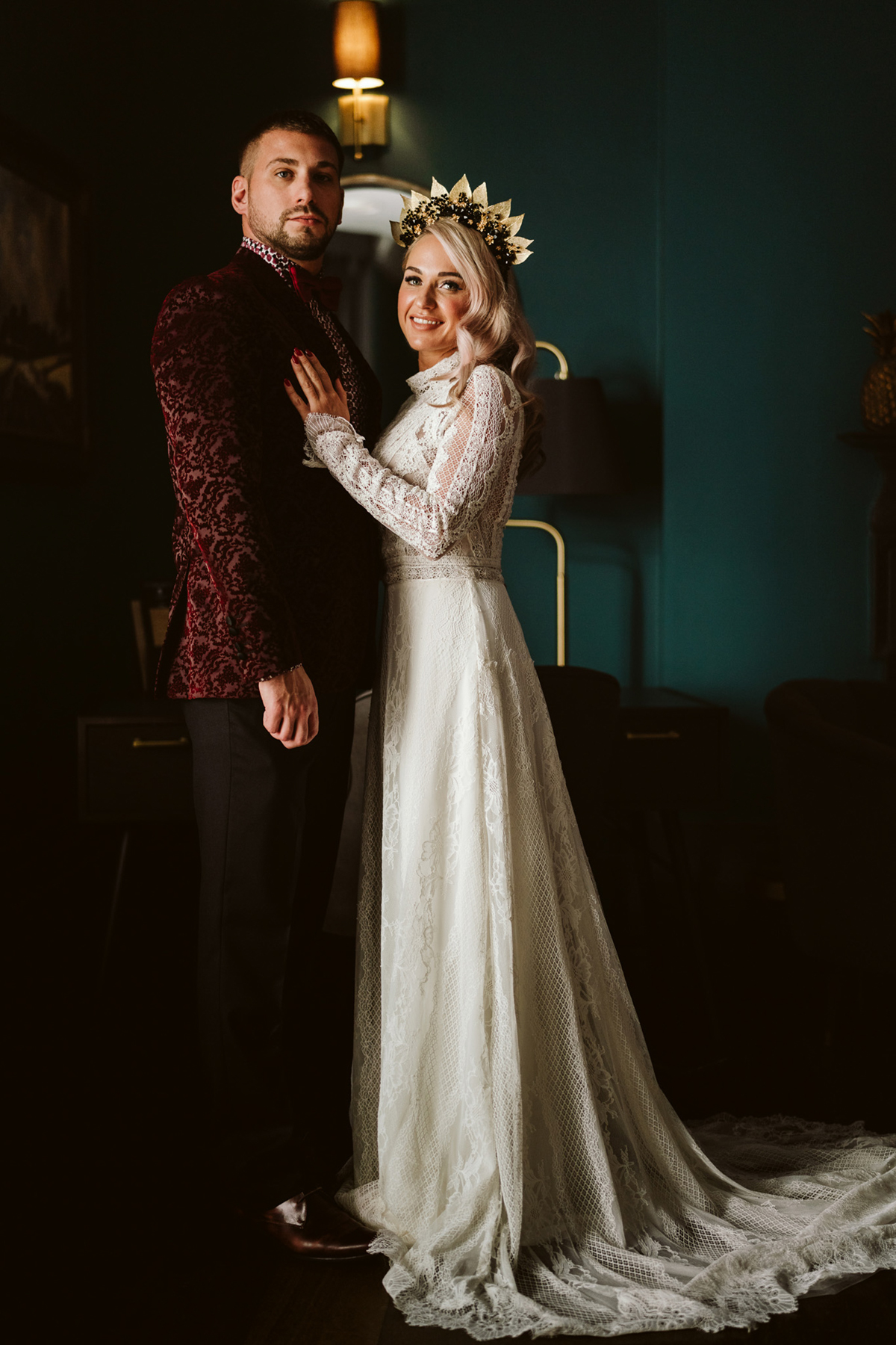 23 Edgy Opulence bridal editorial by Copperfox Planning - Edgy Opulence Wedding Editorial by Copperfox Planning 23 Edgy Opulence bridal editorial by Copperfox Planning