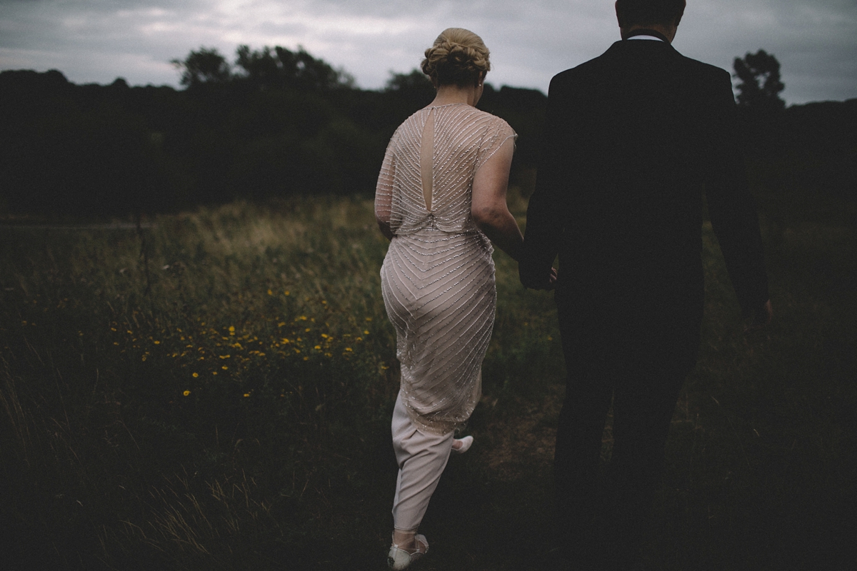 23 Jenny Packham dress 1930s house party wedding 1