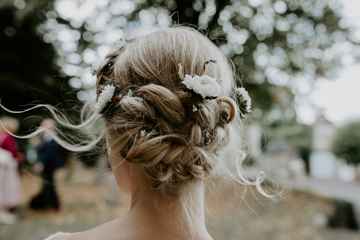 25 Scandi inspired River Thames wedding London - Green Wedding Shoes and a Back Necklace for a Marquee Wedding on the Banks Of The Thames 25 Scandi inspired River Thames wedding London