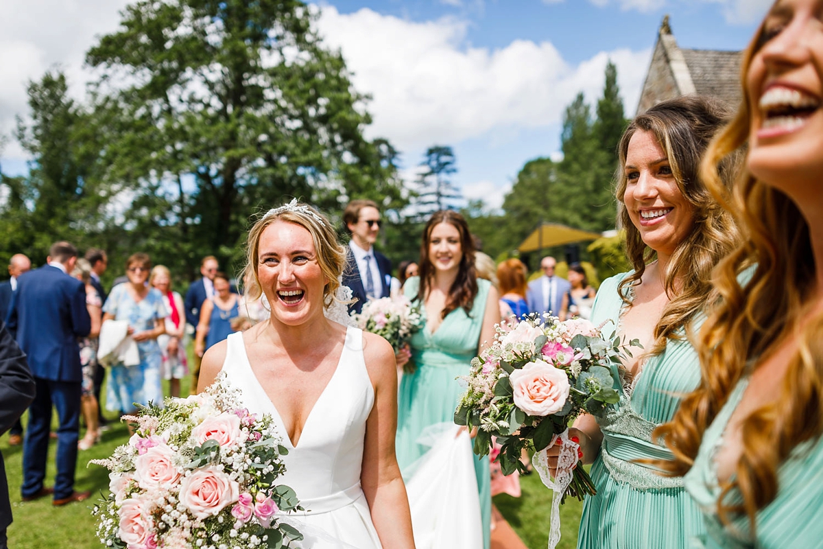 28 Allure Bridals dress Brinsop Court wedding Herefordshire