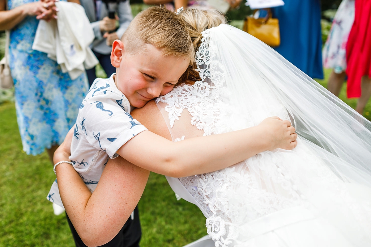 29 Allure Bridals dress Brinsop Court wedding Herefordshire