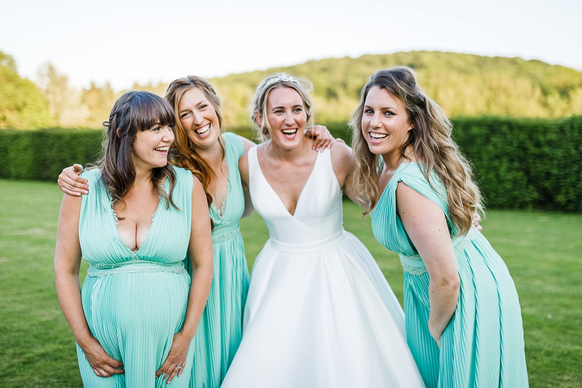 44 Allure Bridals dress Brinsop Court wedding Herefordshire