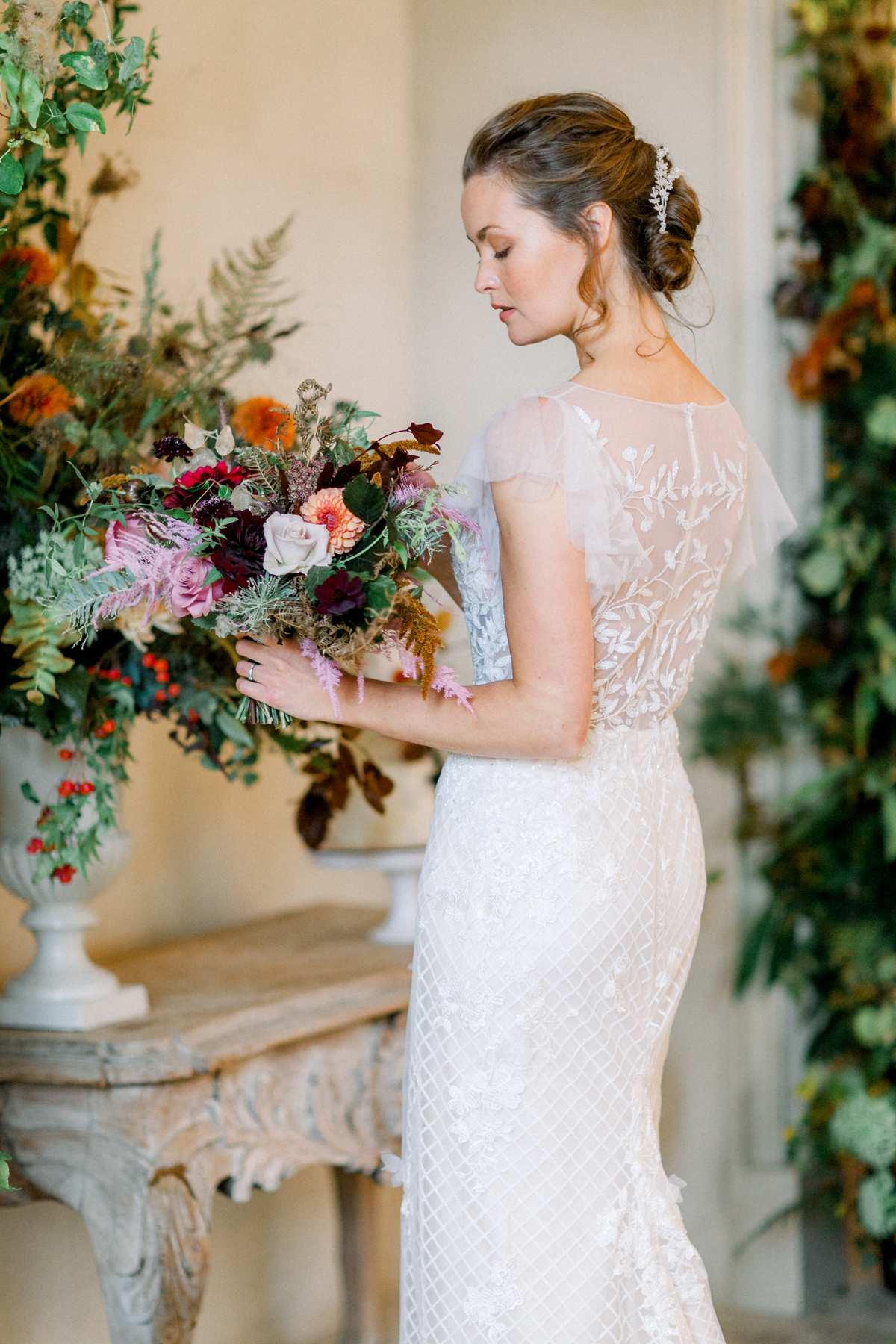 60 Unique Home Stays The Lost Orangery Wedding Venue - The Lost Orangery, via Unique Home Stays: Elegant Autumn Garden Wedding Inspiration 60 Unique Home Stays The Lost Orangery Wedding Venue